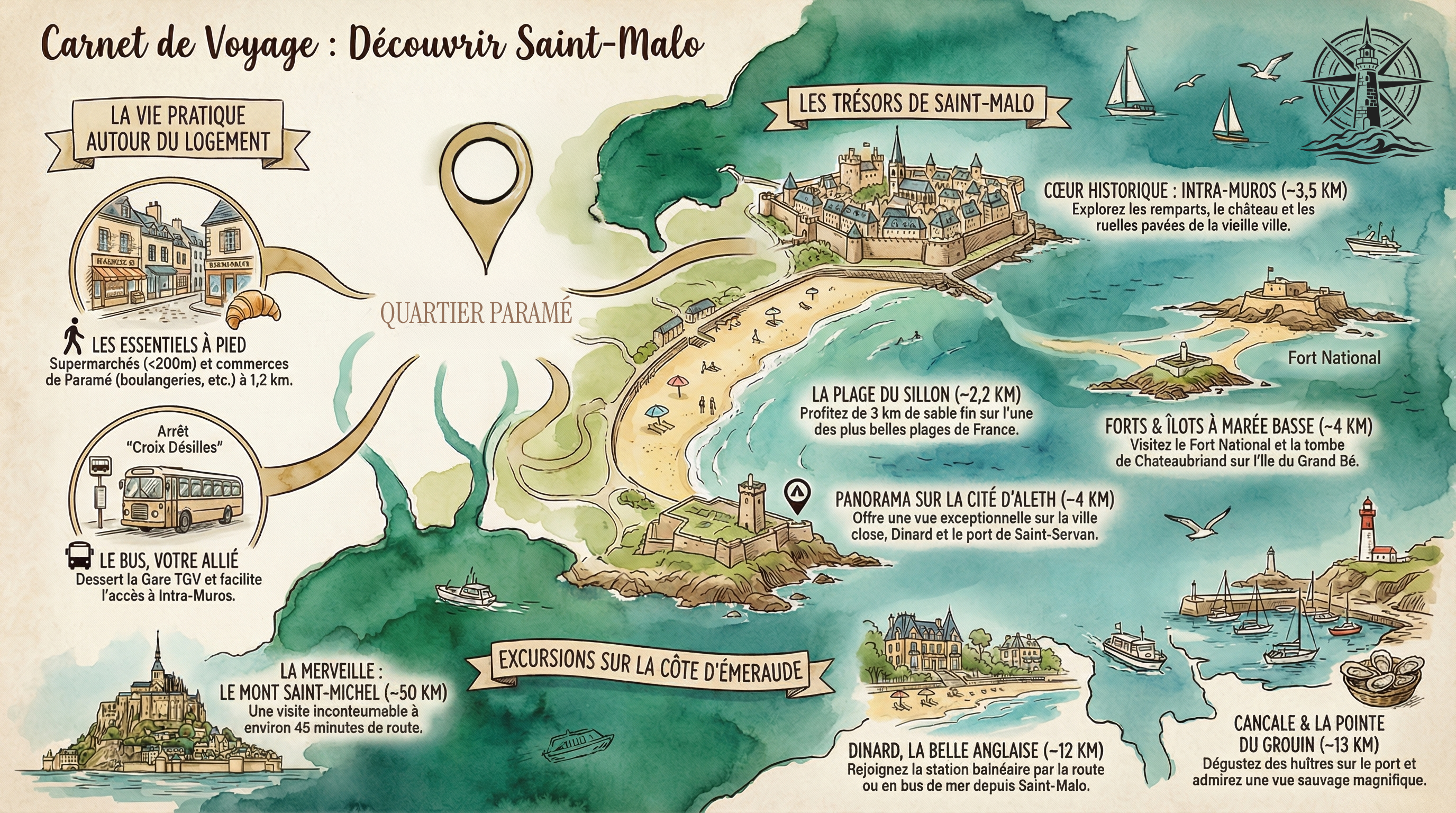 Carte de localisation - Saint-Malo